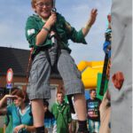 Image d'enfants engagés dans des activités au Patro